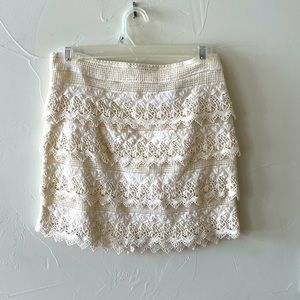 American Eagle Crochet Skirt